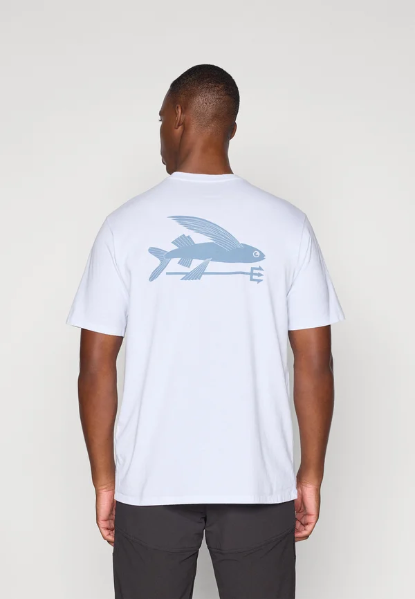 FLYING FISH RESPONSIBILI-TEE - T-Shirt print - white