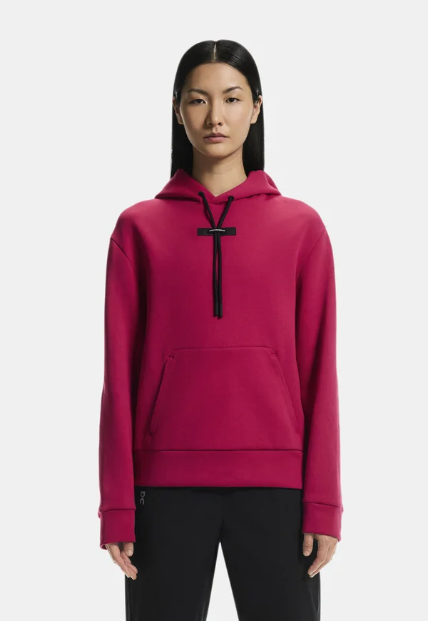 FOCUS TECH - Kapuzenpullover - grenadine