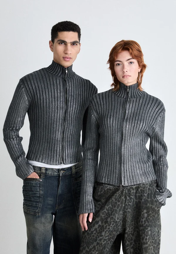 FOIL LUCID UNISEX - Strickjacke - grey