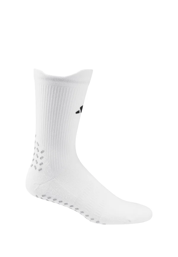 FOOTBALL GRIP PRINTED CUSHIONED CREW PERFORMANCE - Sportsocken - weissschwarz