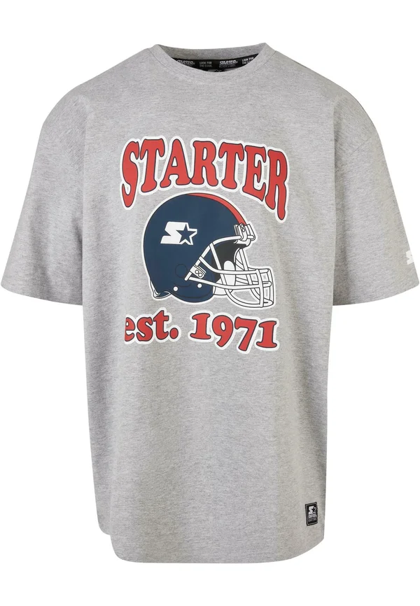 FOOTBALL - T-Shirt print - heathergrey
