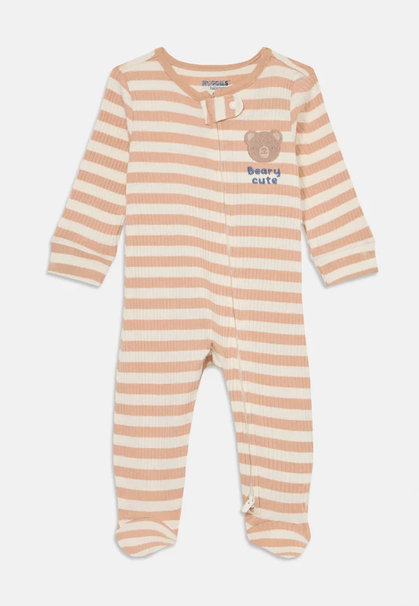 FOOTED COVERALL UNISEX - Strampler - brush