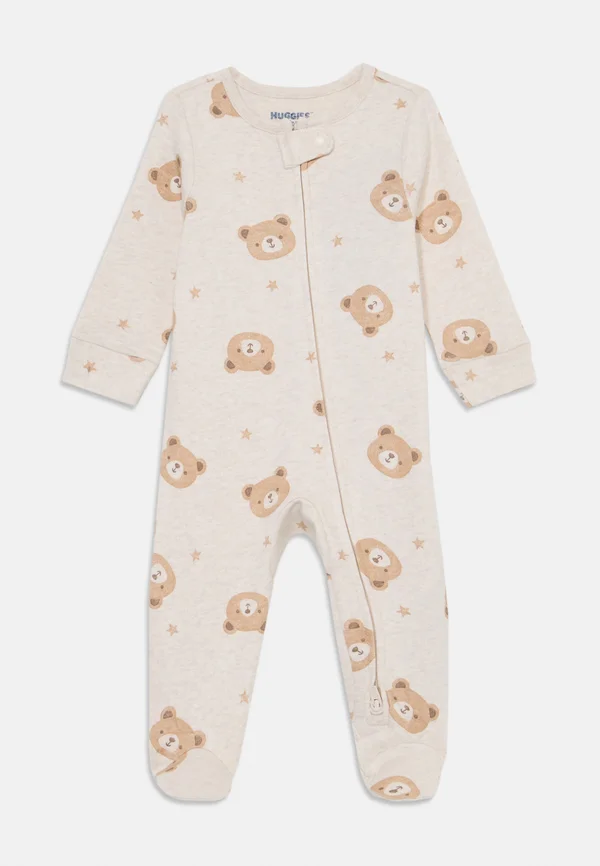 FOOTED COVERALL UNISEX - Strampler - sand