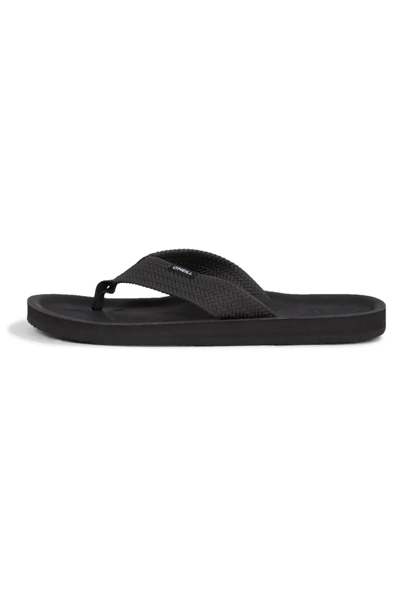 FOOTWEAR CHAD - Bade-Zehentrenner - black out