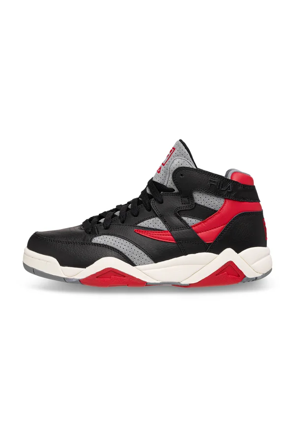 FOOTWEAR M-SQUAD S - Sneaker high - black/fila red
