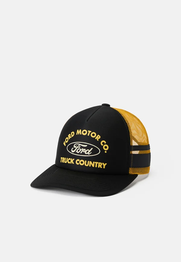FORD BUILT TOUGH TRUCKER UNISEX  - Cap - black/empire yellow
