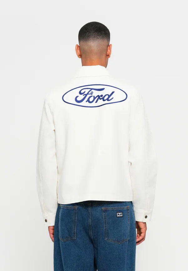 FORD NUMBER ONE GARAGE JACKET - Leichte Jacke - wimbleton white