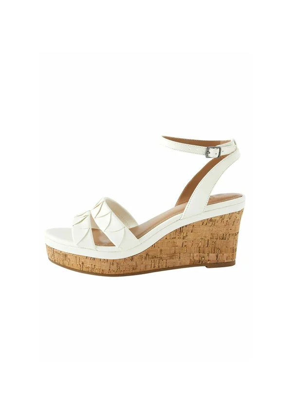 FOREVER COMFORT DOUBLE STRAP REGULAR WIDE FIT - Espadrille - white