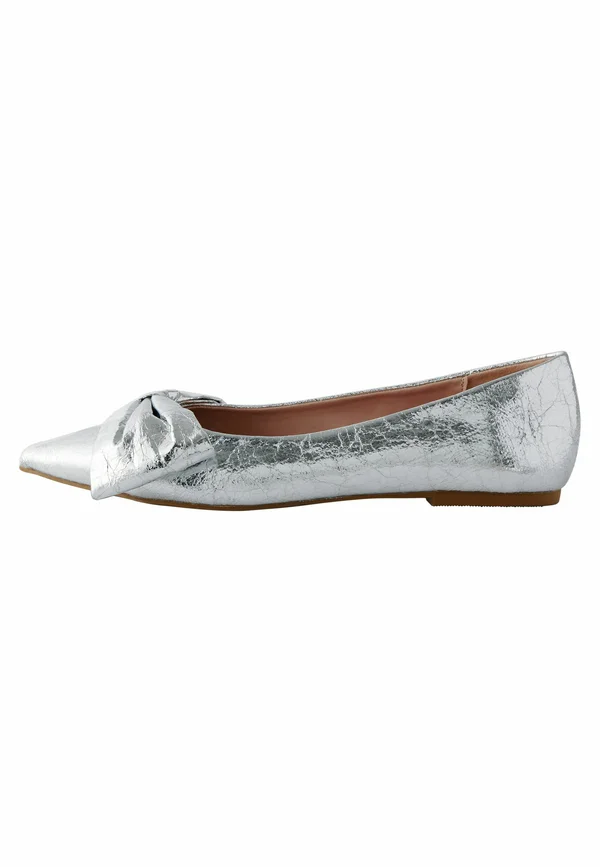 FOREVER COMFORT POINT TOE  - Klassischer Ballerina - silver