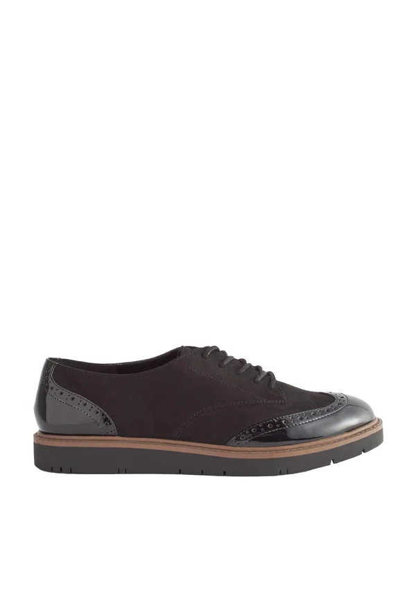 FOREVER COMFORT REGULAR WIDE FIT - Schnürer - black
