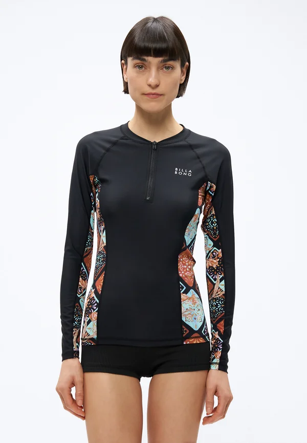 FOREVER FOLK REEF BREAK - Bikini-Top - black pebble