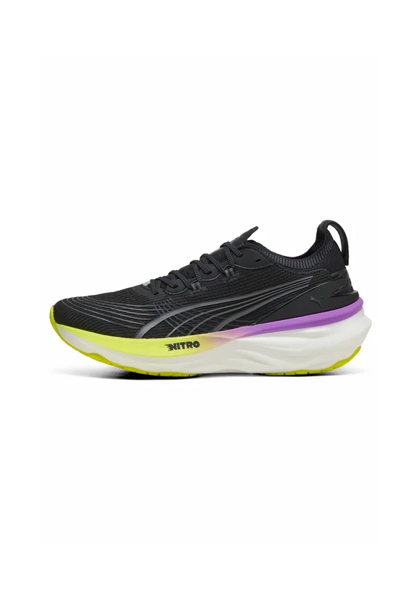 FOREVERRUN NITRO - Laufschuh Trail - black pure magenta