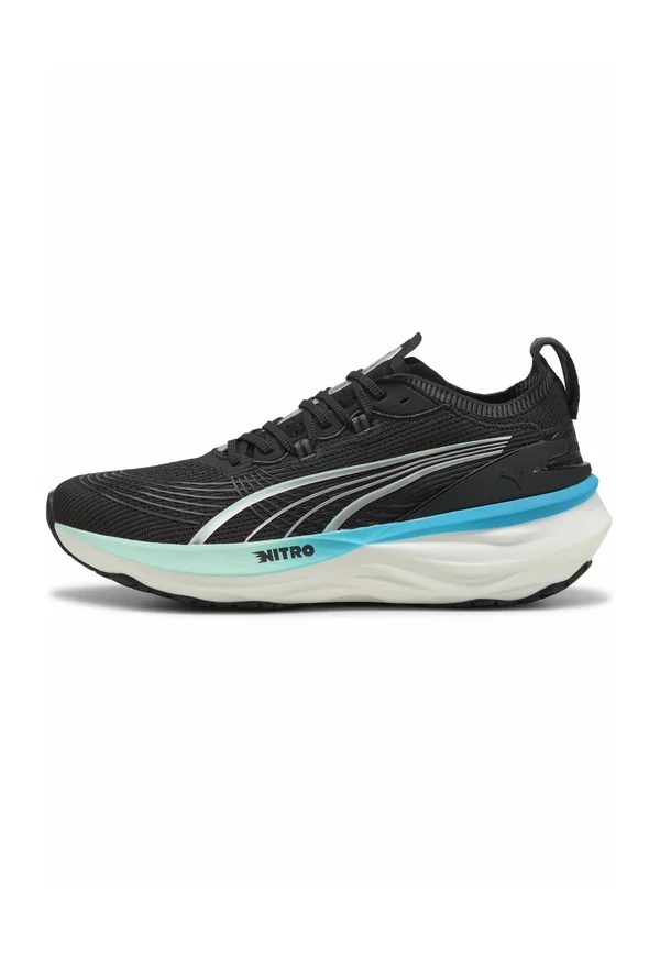 FOREVERRUN NITRO  - Laufschuh Trail - black speed blue