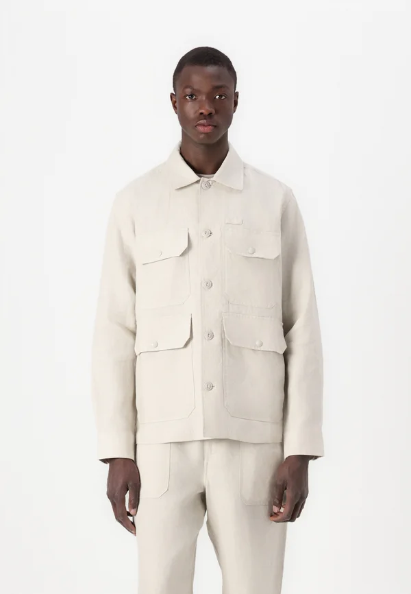 FORGE OVERSHIRT - Leichte Jacke - stone beige