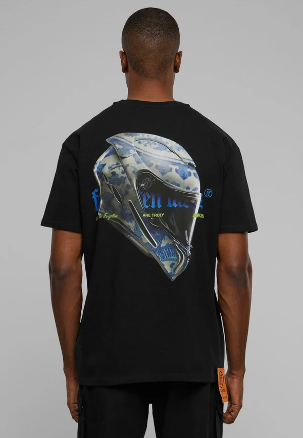 FORGOTTEN FACES  - T-Shirt print - black