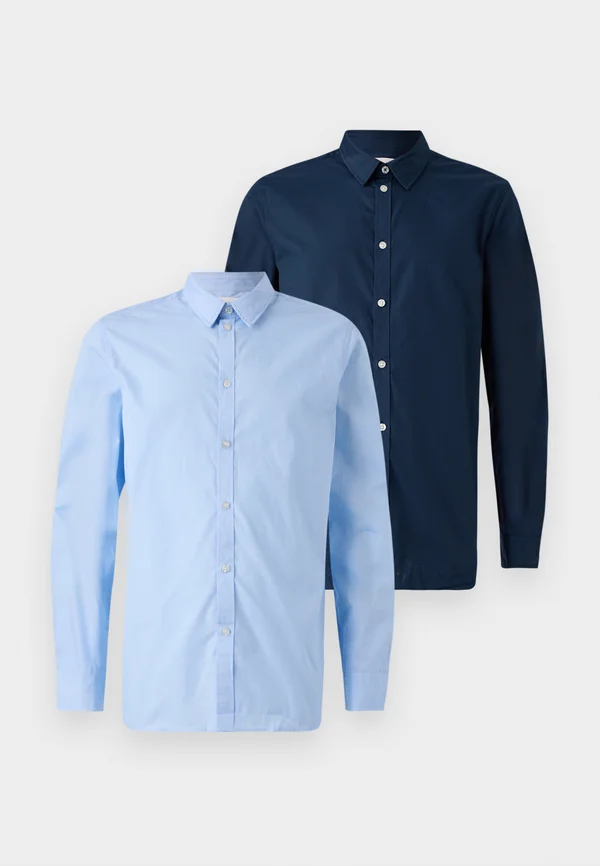 FORMAL SHIRT 2 PACK - Businesshemd - light blue/dark blue