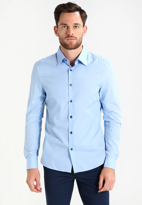 FORMAL SHIRT - Hemd - light blue/blue