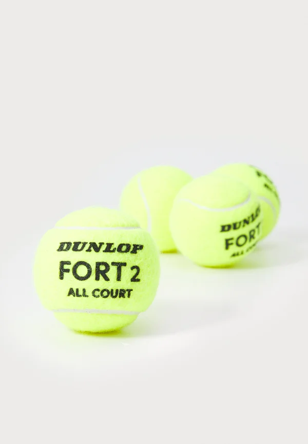 FORT ALL COURT UNISEX 4 PACK - Tennisball - yellow