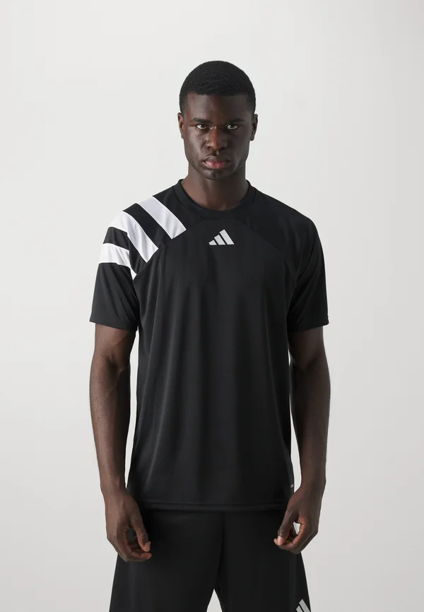 FORTORE 23 - Sport T-Shirt - black/white