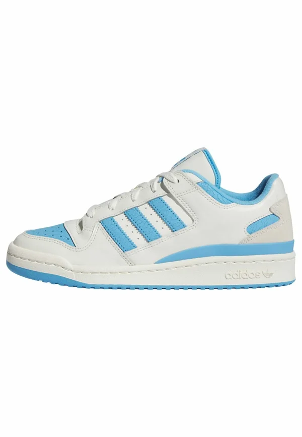 FORUM LOW CLASSIC - Sneaker low - ivory   semi blue burst   ivory