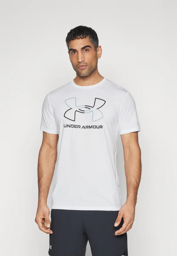 FOUNDATION UPDATE  - Sport T-Shirt - white/black