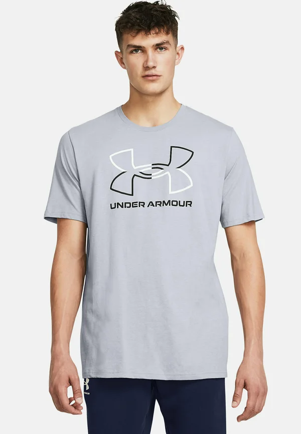 FOUNDATION UPDATE  - T-Shirt print - mod gray medium heather