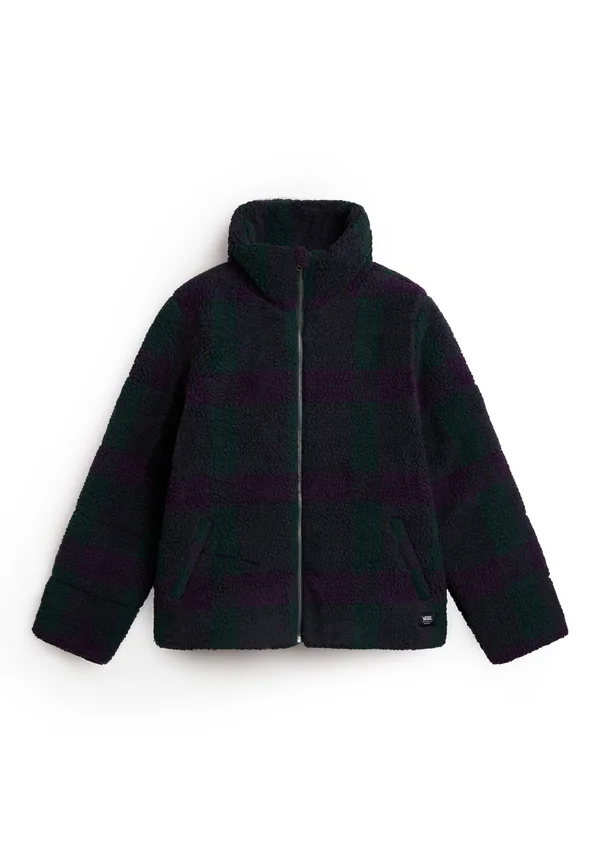 FOUNDRY PLAID HIGH PILE PUFF - Fleecejacke - green gables