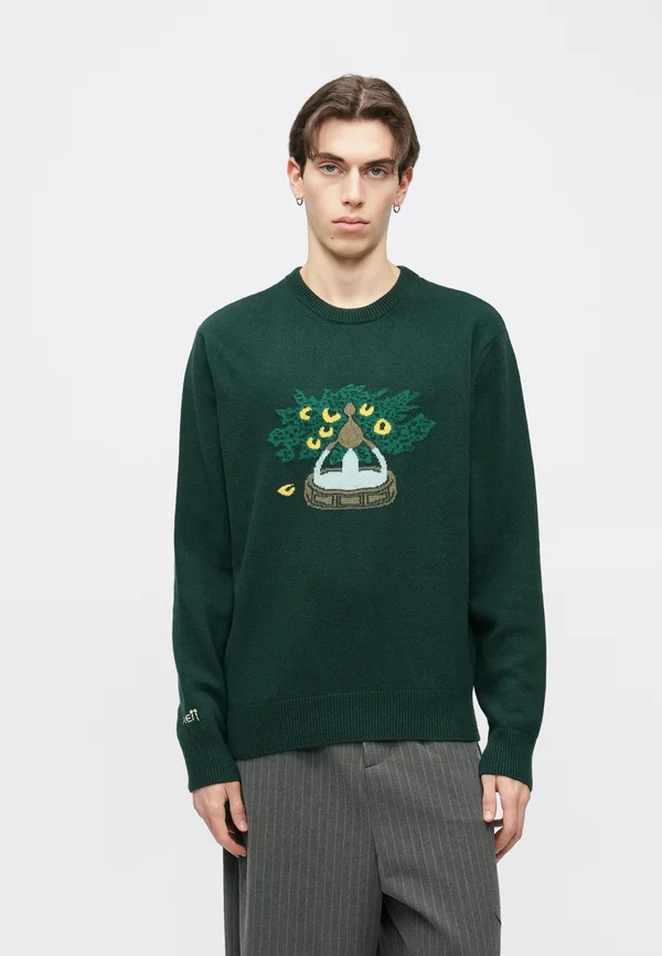 FOUNTAIN SWEATER - Strickpullover - pine