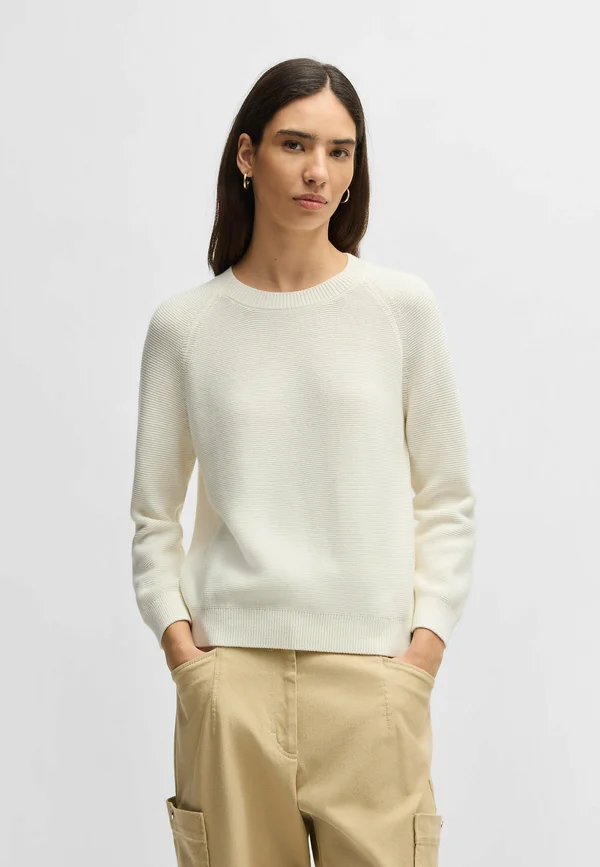 FOVILA - Strickpullover - natural eighteen