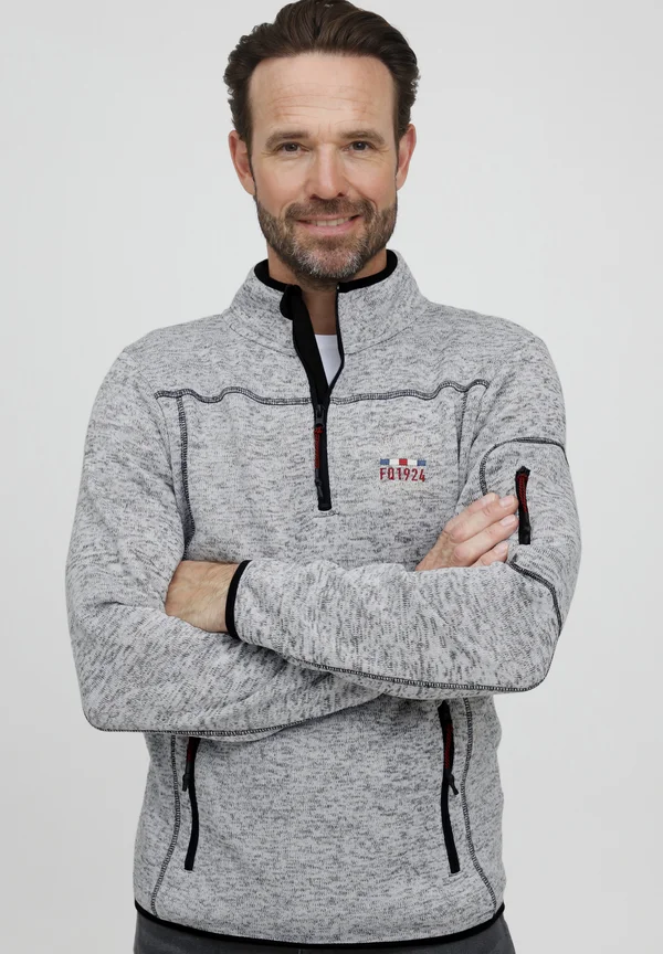 FQBIRK - Strickpullover - pewter mix