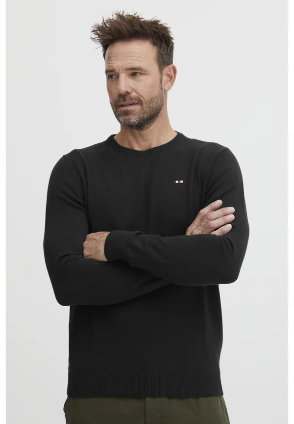FQELLIOT - Strickpullover - black beauty