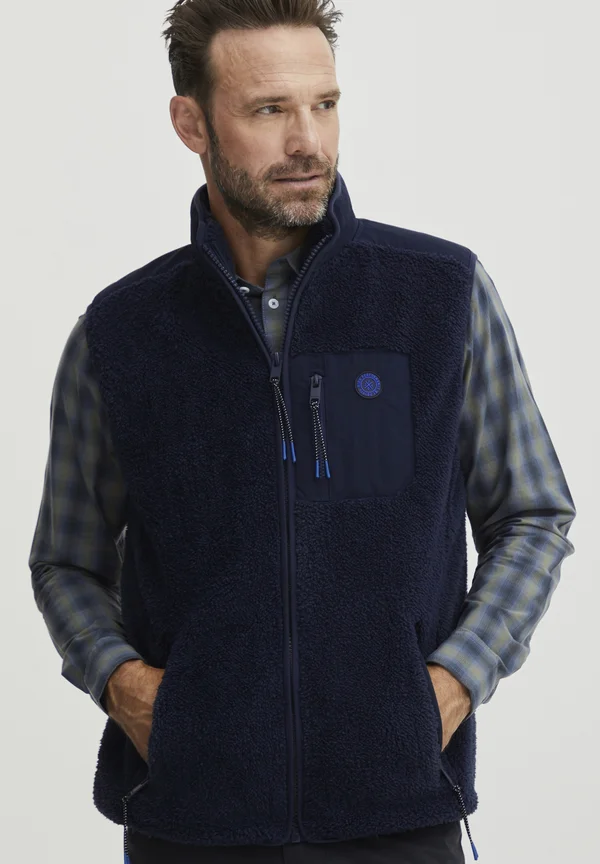 FQFelo TEDDY - Weste - navy blazer