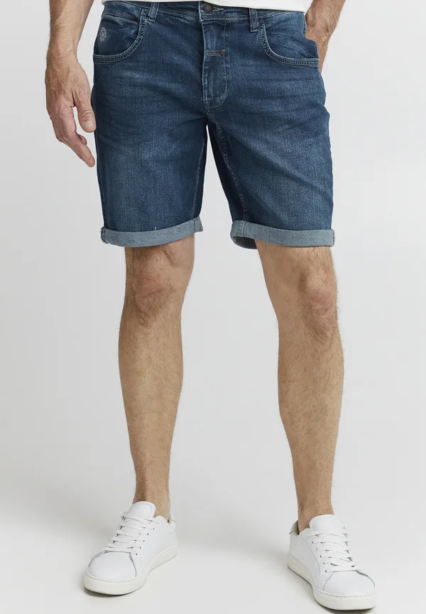 FQRome - Jeans Shorts - denim dark blue