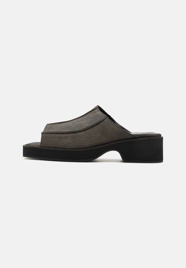 FRAME SLIDE UNISEX - Pantolette flach - grey
