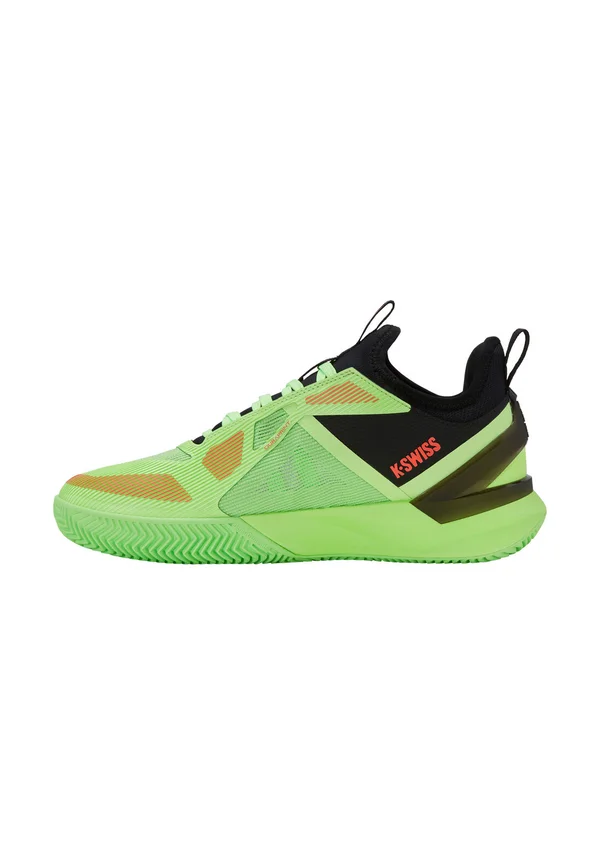 FRAME SPEED - Tennisschuh für Sandplätze - soft neon green/black/neon lava