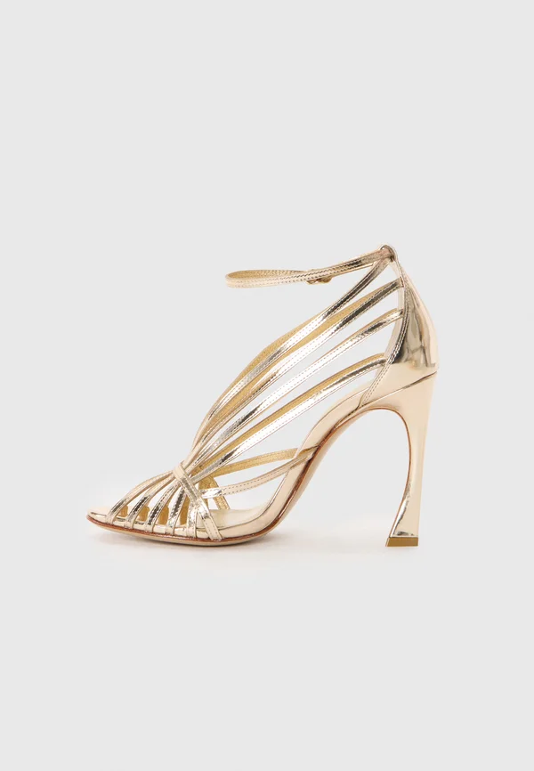 FRAN 100 - High Heel Sandalette - gold-coloured