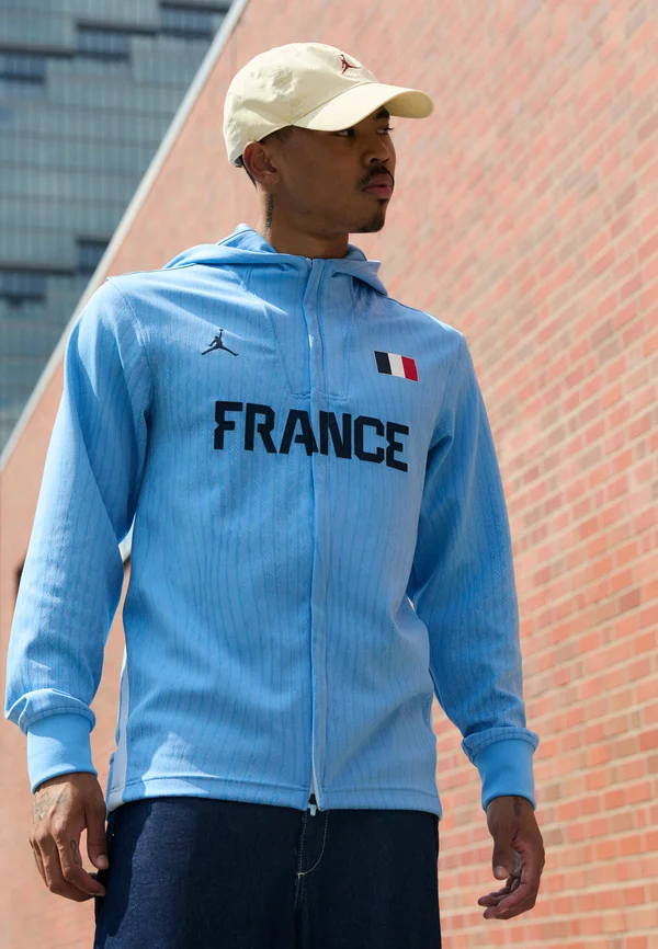FRANCE JACKET - Nationalmannschaft - celestine blue/white