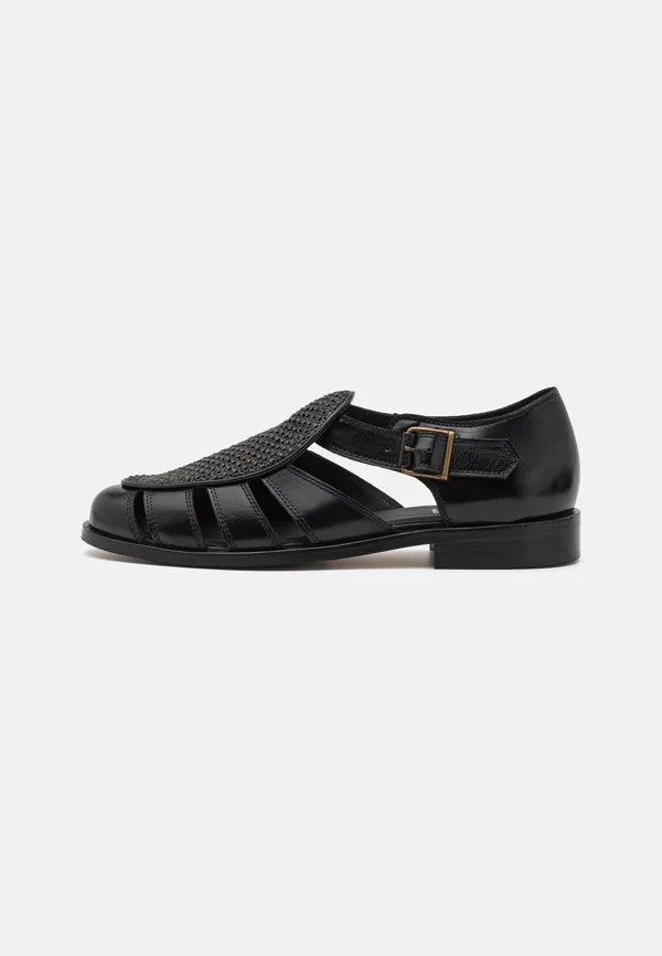FRANCK UNISEX - Riemensandalette - black