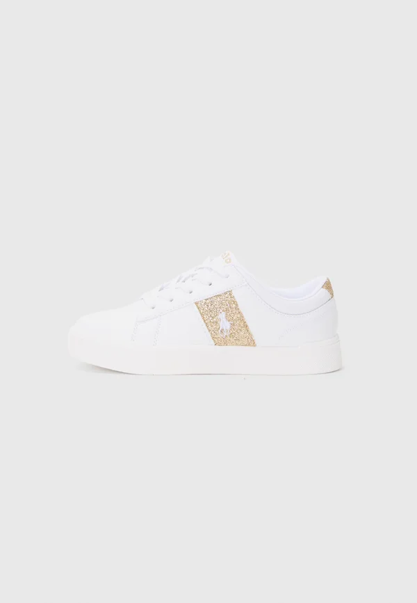 FRAZIER UNISEX - Sneaker low - white/gold-coloured