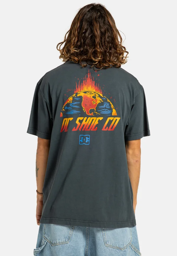 FREE FALL - T-Shirt print - bac black acid