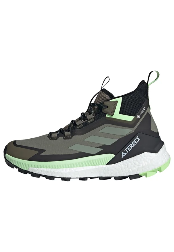 FREE HIKER 2.0 GORE-TEX® - Hikingschuh - olive strata   silver green   aurora black