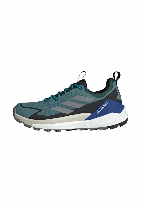 FREE LOW GTX - Kletterschuh - preloved teal grey three core black