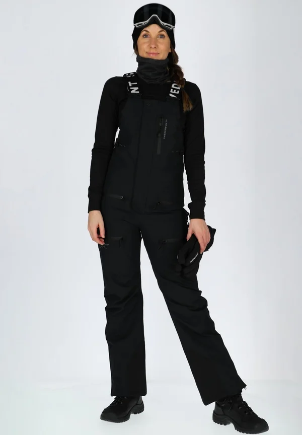 FREERIDE BIB  - Skihose - black black