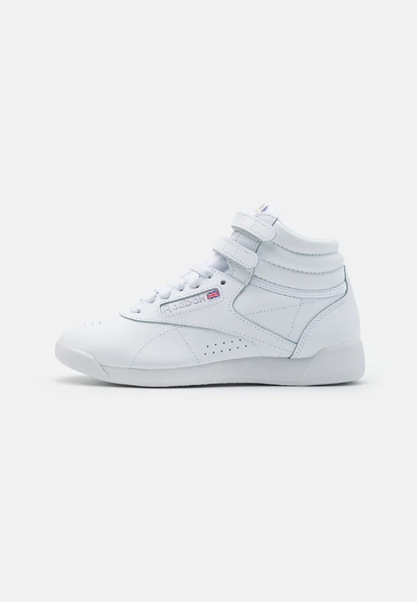 FREESTYLE HI HIGH-TOP TRAINERS - Sneaker high - intenseense white/silver