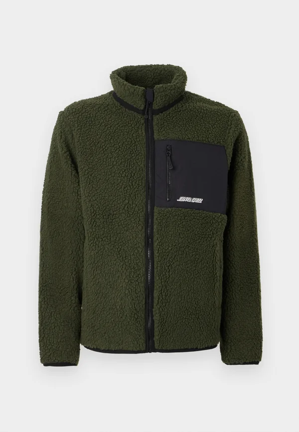 FREESTYLE JACKET UNISEX - Fleecejacke - dark moss