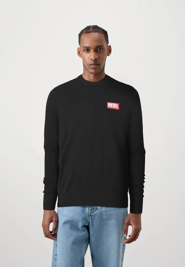 FREEX - Strickpullover - black