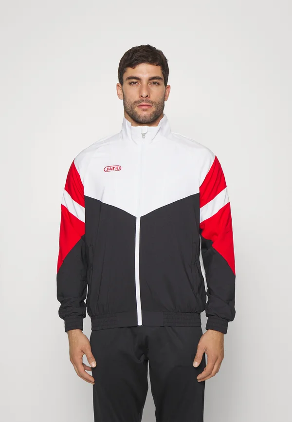 FREIZEITJACKE RETRO - Trainingsjacke - schwarz/weiß/rot
