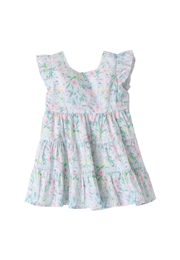 Freizeitkleid - bianco rosa