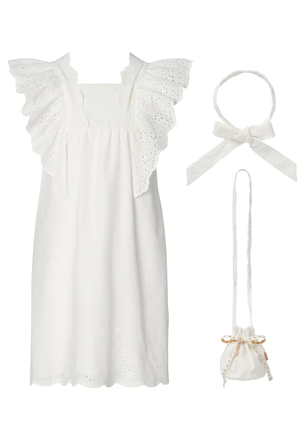 Freizeitkleid - bright white