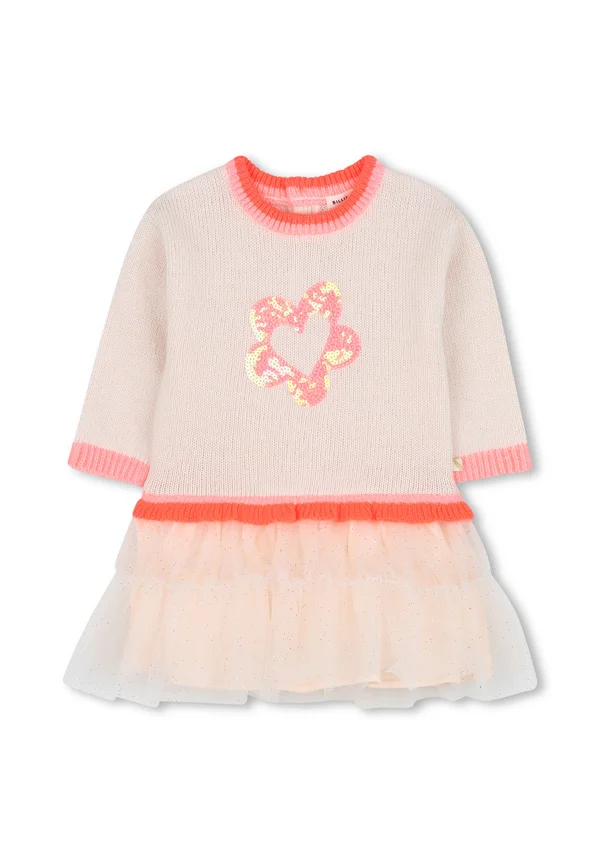 Freizeitkleid - pink courage